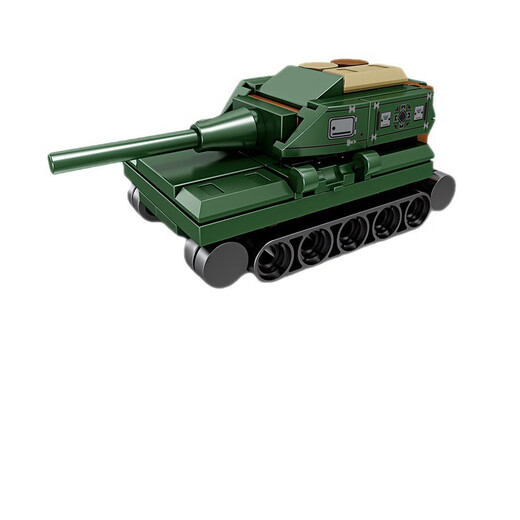 
Kaizhi 82055 World War II military tank model children's educational assembly toys small particle building block gift organization 6630 third universe series [single box price full set 8]