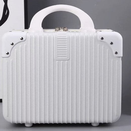 Kleiner offizieller Mi Square-Koffer kleiner Koffer Frauen 14 Zoll kleiner leichtes 16-Zoll-Koffer Mini-Aufbewahrungsbeutel süßes Xiaomi-Light Green 14 Zoll
