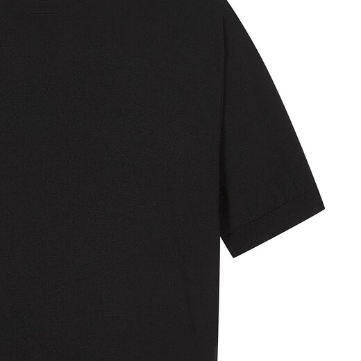 Sketch Shopping Mall Same Style/Black Branch Line Men's 2025 Spring New Arrival Short-Sleeved Sweater Round Neck Slim 9P3310350 001 Black S