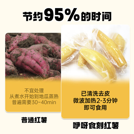 Yiya Food Carved Marsali Golden Sweet Potatoes (1.5kg 8 pieces)