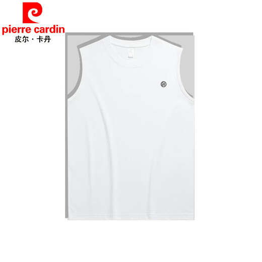 Camiseta de chaleco para hombres Pierre Camiseta redonda de algodón puro algodón de otoño suelto de mangas de otoño de moda