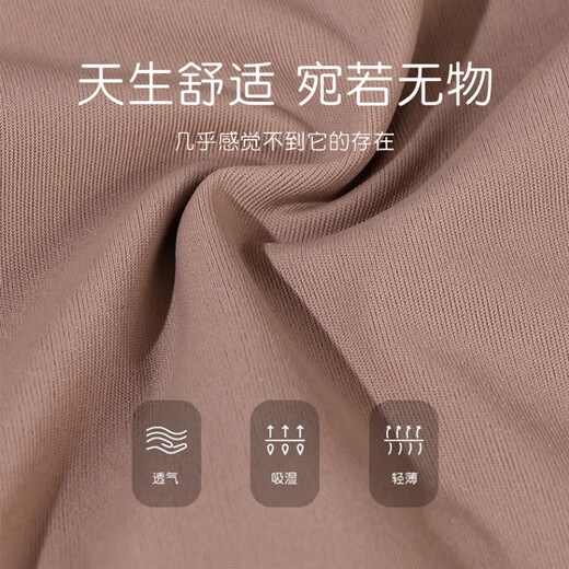 Inner companion 5 pairs of ice silk underwear female sexy pure girl shorts pure cotton antibacterial low waist ladies underwear L