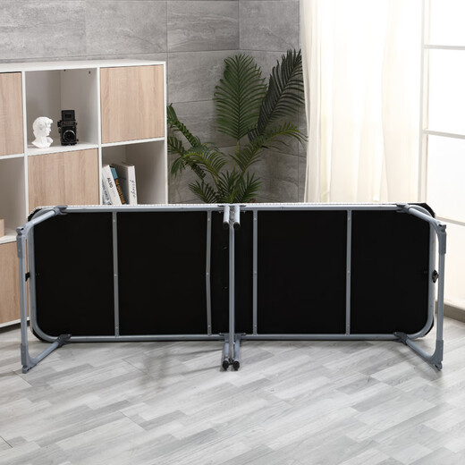 
Sanqihu simple, free installation wooden sponge folding bed office accompanying single nap home waist protection hard board lunch break 16853 children's hard board bed style without gifts can bear 150 Jin [Jin equals 0.5 kg]