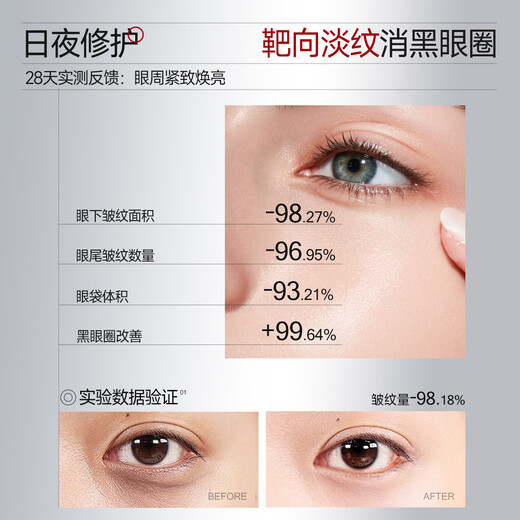 MUTO韩国进口眼霜去黑眼圈眼袋淡化眼细纹提拉紧致抗皱眼部护理男女士 【99%用户选择】30g*2支周期装