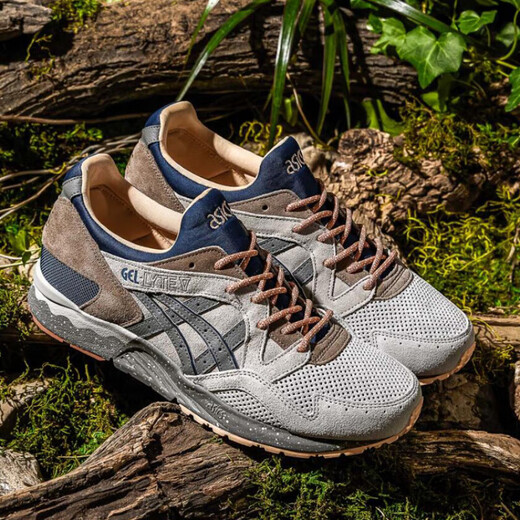亚瑟士（asics）GEL-LYTE V 灰棕 男女越野复古跑鞋 1203A288 020 (海外直邮) 36