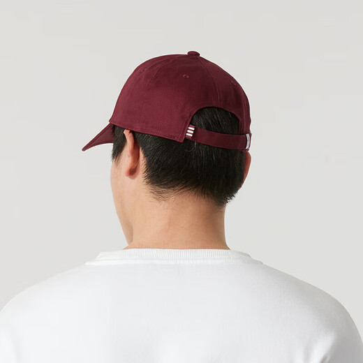 Adidas (adidas) Clover Chapeaux pour hommes et femmes pour hommes et chapeaux de baseball décontracté et Sunshade Extérieur Hat KB9708 Dark Red Osfm