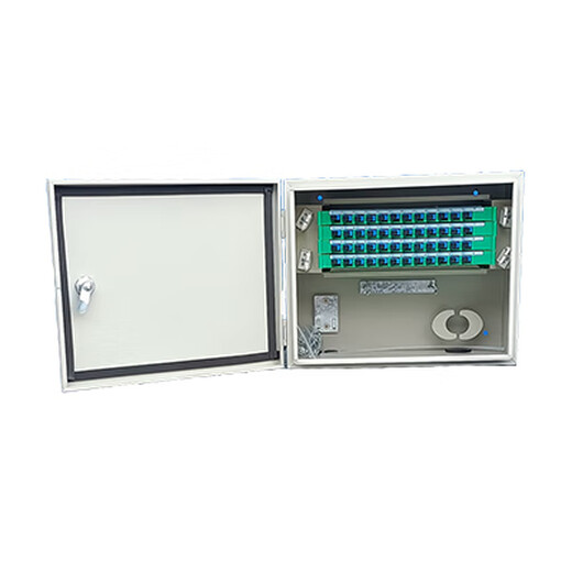Optical handover box outdoor 96-core wall-mounted 144-core odf optical cable handover box 48-core 24-core optical fiber distribution box fiber distribution box 144-core empty box (7kg) wall-mounted