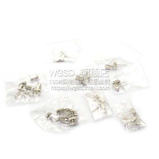 Dafurui crystal oscillator package commonly used quartz transistor oscillator 5 9 10 15 18 kinds of passive direct plug-in component package 49S 9 kinds of commonly used passive direct plug-in 49S common component package 3 each