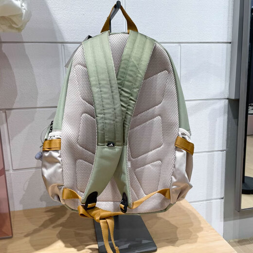 阿迪达斯 （adidas）双肩包男包女包运动包学生书包电脑包户外出行休闲背包HY0749 JX5010浅绿 以专柜实物为准