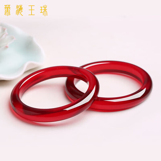 Kalain with certificate original ore chicken oil yellow beeswax bracelet for women natural blood amber bracelet fashion amber bracelet 1 cm beeswax bracelet 52M0 carat M-54MM