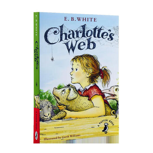 Charlottes Web Charlottes Web Original English Version von Charlottes Foreign Children's Literature Books Newberry Award Works E B White White Lance Value 680L