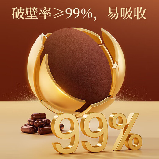Beijing Tongrentang Ganoderma Lucidum Espora en polvo El polvo se rompe la pared para mejorar la inmunidad Ganoderma Lucidum Polvo en polvo Adulto de mediana edad de mediana edad y anciana Baja de regalo de la pared rota Ganoderma Lucidum Cápsulas de polvo 60 Cápsulas *3 3