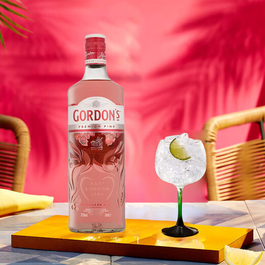 Gordons Weinrosa Gin Gin Gin 700 ml