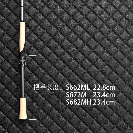 25 new bugilure lure rod GT horse lance competitive insect rod super fast adjust black pit mandarin fish 2.03m horse lance competitive version gun handle C672M