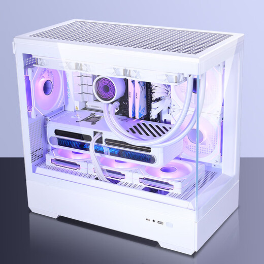 E-sports rebel RTX5080 host Core Ultra 7 265KF/RTX5070Ti/5090D E-sports game fever live broadcast design AI drawing desktop computer host U7 265KF+RTX5090D V2丨Three sets