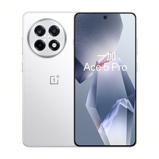 OnePlus Ace 5 Pro National Subvention Snapdragon 8 Supreme Edition Fengchi Game Core Oppo -Spiel AI Smart 5G Mobile MC31A Baiyue Keramic 16GB+1 TB Offizieller Standard
