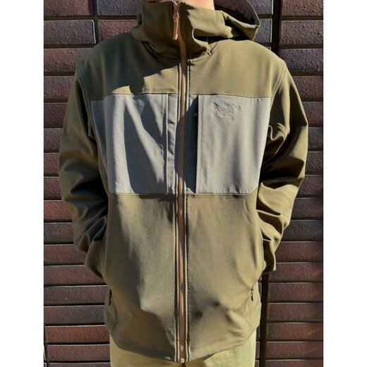 始祖鸟（ARC'TERYX）Gamma mx hoody lt 男女同款软壳连帽冲锋衣 男黑色连帽 gamma  mx  x848 加 XS