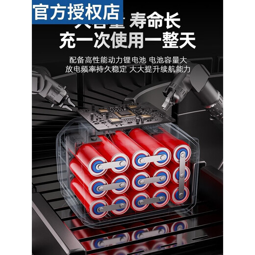XMSJ博士店鹰视安电动棘轮扳手桁架充电式90度直角角向扳手快 1098N / 138VF高配款一电一充豪