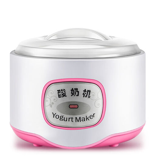 Inteligente temperatura constante Yiwanjia máquina de yogur multifuncional 1 litro revestimiento de acero inoxidable mini hogar pequeño yogur casero arroz rosa revestimiento de acero inoxidable ordinario