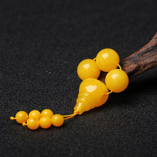 DR GRAFFCARNY Beeswax Ball Beads Chicken Oil Yellow Beeswax Top Beads Amber Beeswax Tee Accessories Crafts Jewelry 16 Tee 14 Ball Set