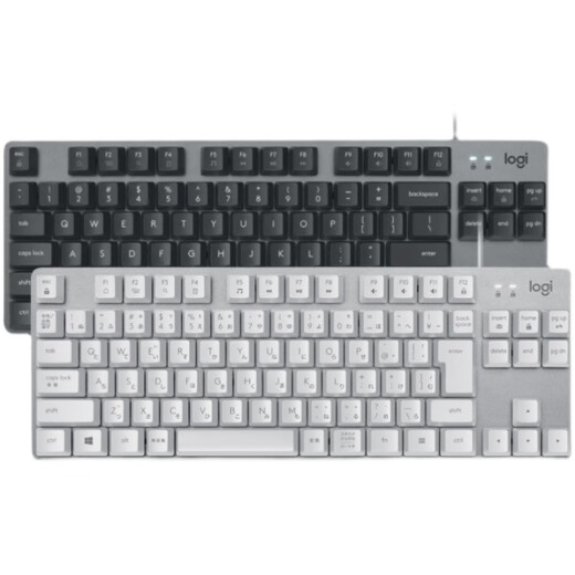 罗技（Logitech）K835有线TKL机械键盘84键TTC轴PBT键帽电竞游戏打字拆包可保 罗技K835红轴 白色【原封盒装】保障拆包质保1年 TTC轴 x  否 x  官方标配