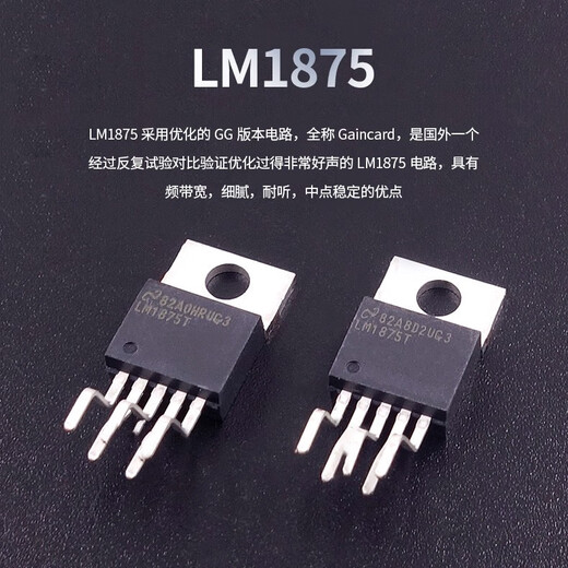 谆梧适用于经典纪念版LM1875高保真功放机立体声家用hifi后级放大器蓝 LM3886蓝牙版