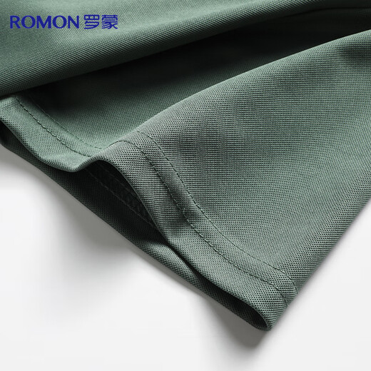 Luo Meng anti-wrinkle short-sleeved T-shirt men's summer ice silk thin lapel business casual POLO shirt women's work top