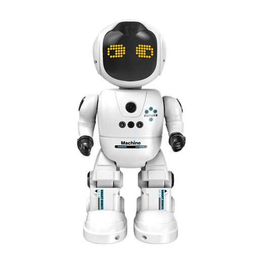 NUEVO ROBOT ROBOT ROBOT CONTROL REMOTO DE FENGXILEneng Pequeña programación inteligente de educación temprana Dance Girl Electric Toy Boy Programación inteligente Robot Super Valor Batería [Batería de carga dual]
