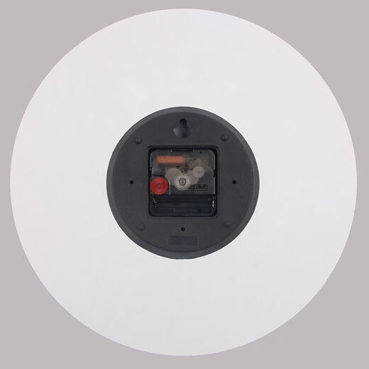 Shantoulin Village In-Wind Wall Clock Wohnzimmer Haushaltsrahmenlose Wanduhr Ultra-dünne digitale stille minimalistische volle weiße wand 9754b 29m*29m