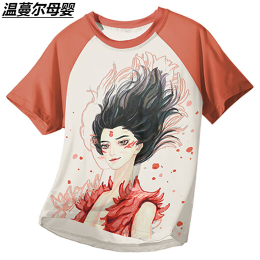 Wen Maner Nezha Pyjamas Nezha Pyjamas Kinder Pyjamas Little Boy Thin Summer Boy mittelgroße Kinder Drei-teilige Heimkleidung 1 m-ST-12353 170 16 Größen (140-150) cm