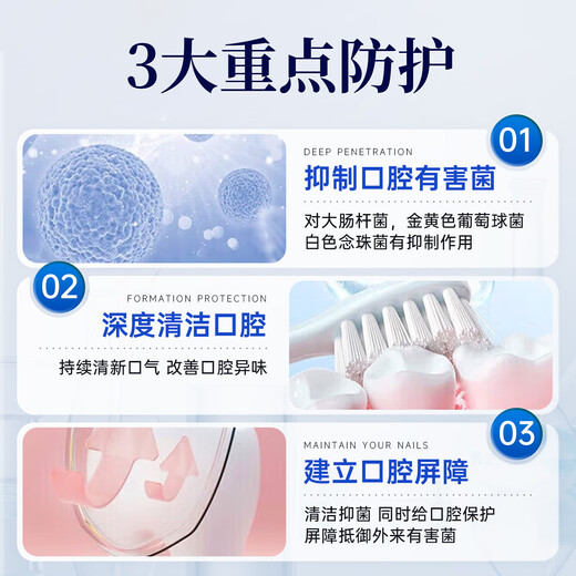 Nanjing Tongrentang Medical Helicobacter Pylori Pasta de dientes Antibacterial Crema oral no especial Bad respiración olor a cuatro pares 2 piezas [paquete de efectos]