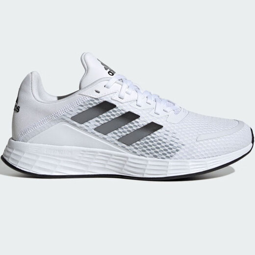 阿迪达斯 （adidas）白色跑步鞋男鞋春季新款运动鞋缓震耐磨轻便透气休闲鞋 JQ9716 40.5