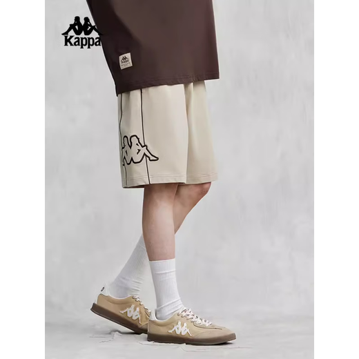 Kappa Kappa shorts back-to-back sports pants men's running sports shorts casual shorts K0E32DY27 sea sand color K0E32DY27-6324 M