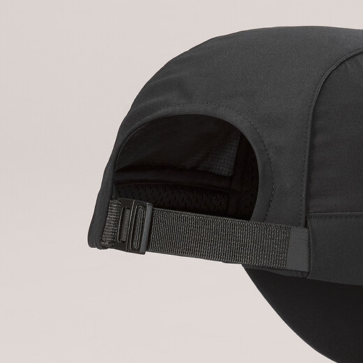 ARC'TERYX始祖鸟 CALVUS CAP 轻量 男女同款 弯檐帽 BLACK/黑色 L-XL