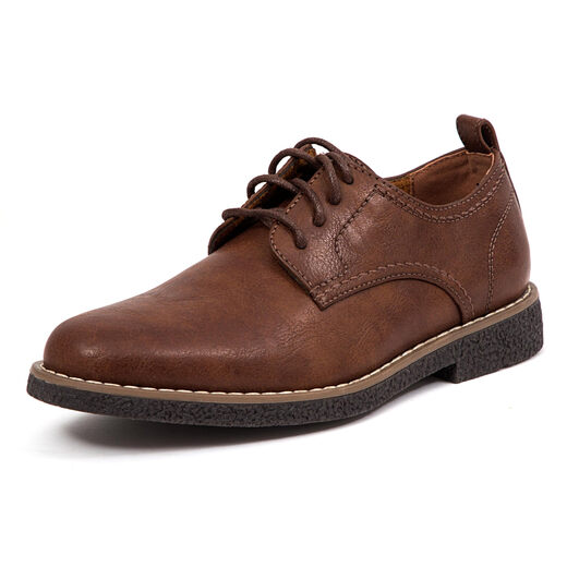 Deer Stags Boys Gabe Oxford Shoes, Brown Zander Brown Zander 1.5 Little Kid