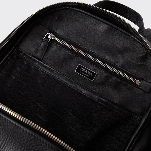 PRADA/Prada gift men's cow leather backpack black