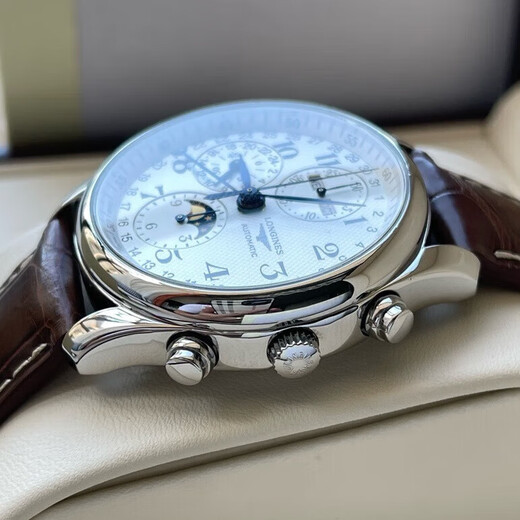 [Second-main 99 New] Longines (longies) célèbre artisan's watch entièrement automatique mécanique mécanique entreprise décontractée rui montre des montres de luxe à huit aiguilles new 687 boulange de mouvement 40,0 mm garantie authentique, une pour fausse compensation pour trois compensations