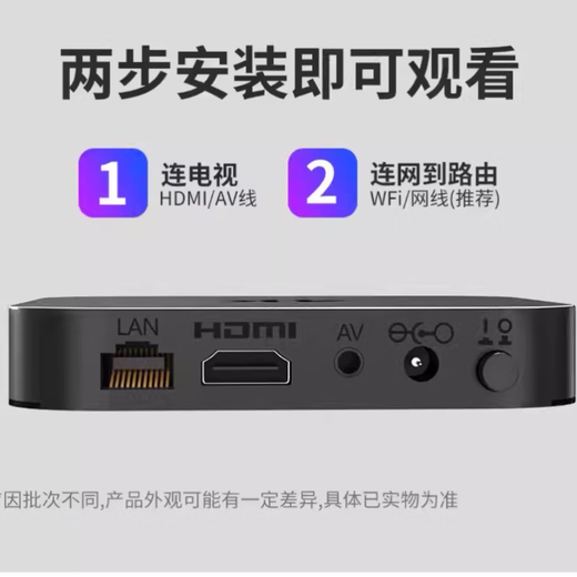 Box wifi616G foreign version wireless WiFi network high-definition player 32G overseas version (for overseas use) Package 1 British standard plug