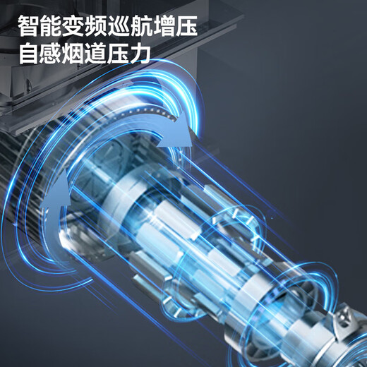 海尔（Haier）变频巡航顶侧双吸抽油烟机 30立方大吸力三吸油烟机 1100Pa静压自清洁 烟灶联动家用油烟机EC739UD 【单烟机】30m³大吸力1100Pa增压