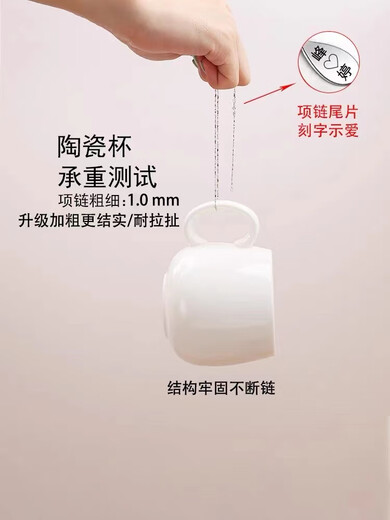 PT950 Platinum Necklace Women's 18 Necklace Women's Platinum Clavicle Chain Long and Short Thin Chain Women's 520 Valentine's Day Gift 45cm Light Luxury Water Wave Chain