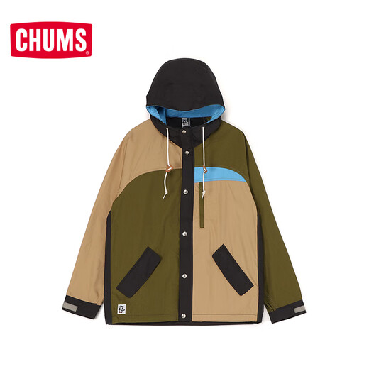 CHUMS Qiaqia Bird Fashion Outdoor Casual Classic Spliced Jacket Single Layer Jacket CH04-1396 CH04-1457-C108 XL