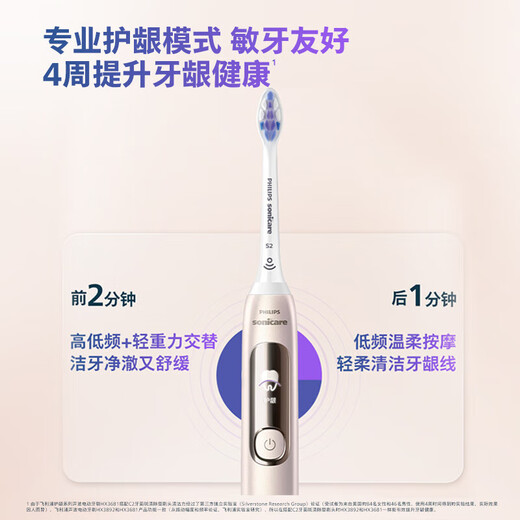 
Electric toothbrush 7 series Pro sensitive brush couple's style dawn gold gift Diamond 3 series Haoyuebai