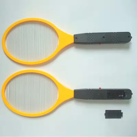 Midea 2024 electric mosquito swatter for home use indoor electric fly swatter single layer electric mosquito swatter battery type powerful mosquito repellent artifact electric mosquito swatter rechargeable household two-in-one automatic mosquito trap yellow 44*15.5