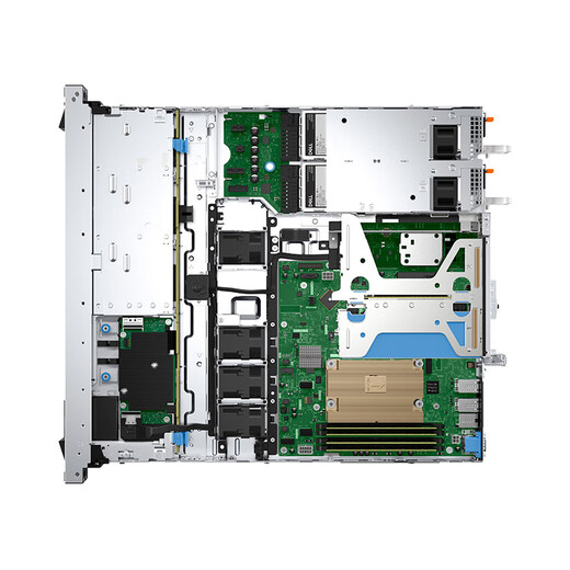 戴尔（DELL）PowerEdge R250/R360 1U机架式服务器金蝶ERP文件共享云主机服务器 R360【E-2488 8核3.2G】双电 32G内存丨4x8T企业丨H755
