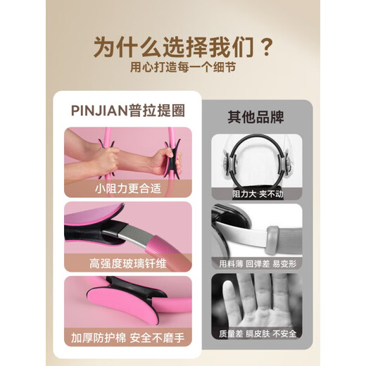 Resistance circle leg resistance yoga circle for the elderly's limbs multifunctional Pilates circle resistance circle leg training artifact upgraded thickened blue about 8 kg leg resistance