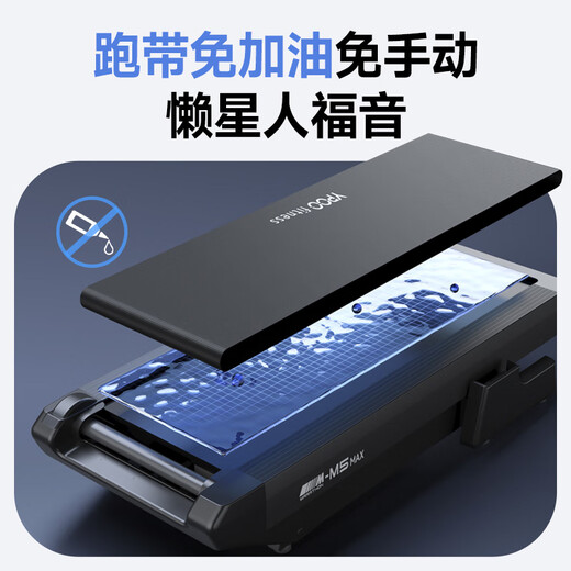 YPOO Marathon Treadmill Home Shock Absorbing Climbing Machine High-End Intelligent Commercial Fitness Equipment M5 MAX