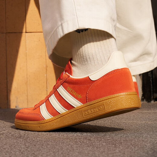 Zapatos adidas para hombres zapatos para mujeres 2025 verano nuevas zapatillas hemanianas zapatos de entrenamiento alemán spezial zapatos casuales IG6191 naranja 42