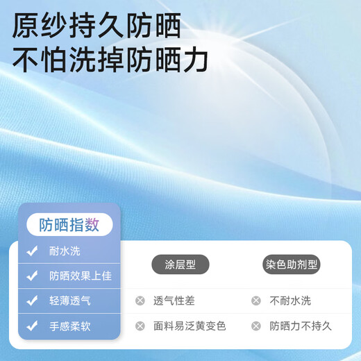 Shanshan UPF50+ UV protection sun protection clothing for men summer outdoor ice silk breathable thin fishing sun protection clothing