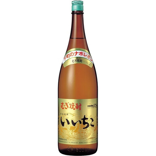 亦竹烧酒 洋酒【国行正品】日本烧酒清酒  纯正大麦蒸馏酒本格烧酎 亦竹日本烧酒1.8L