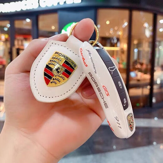 Geeignet für Porsche Key Shell Cayenne 911 Macan Set Boxster Paramela 718 Buckle Taycan Bag 19-24 911/992 Schnalle